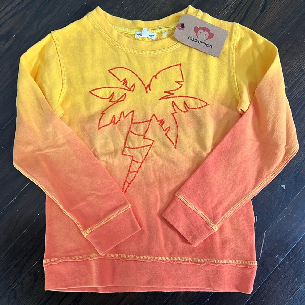Appaman Yellow and Orange Kids Sweatshirt